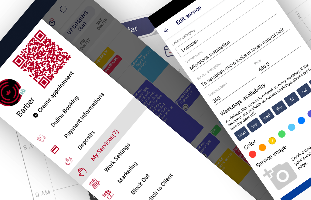 Ring My Barber | mobile app Barber booking app